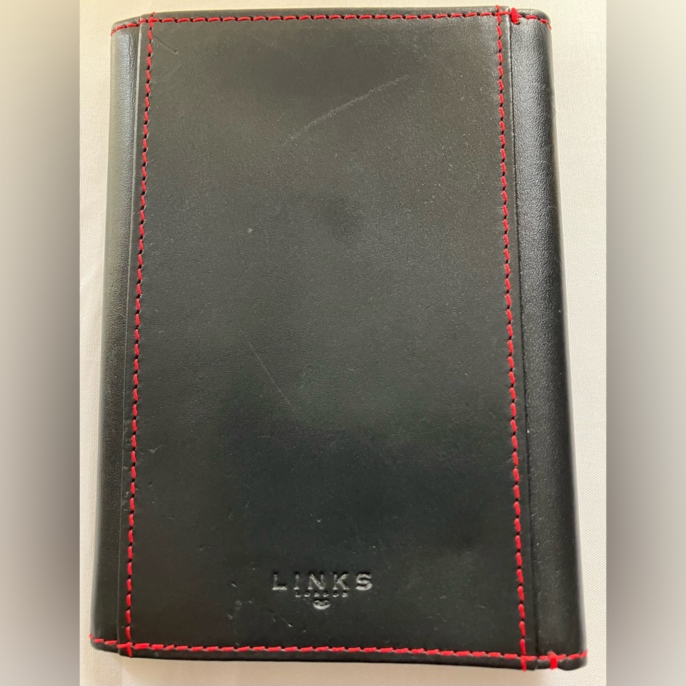 Links of London trifold leather picture wallet